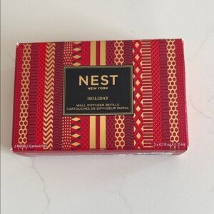 NEST Fragrances Holiday Diffuser Refills - Red and Gold Set of 2